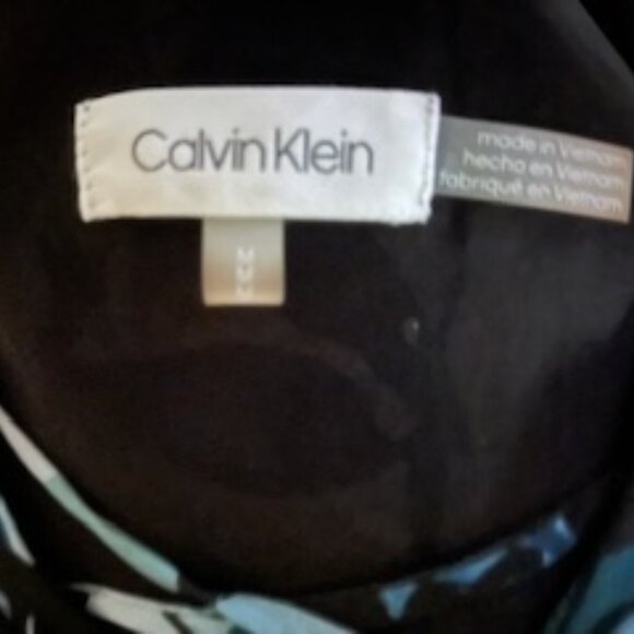 Multi-colored Chiffon Lace-Up Long Sleeve Blouse - Picture 4 of 5